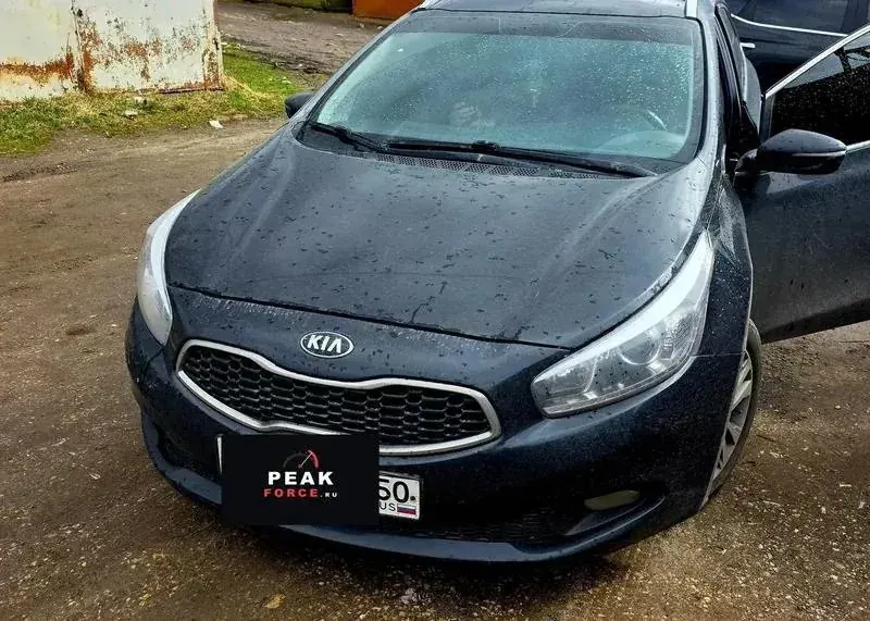 Kia Cee'd JD 1.6 — чип-тюнинг Stage 1, PEAKFORCE