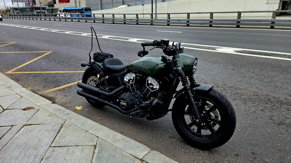 Indian Scout Bobber 1133cc — чип-тюнинг Stage 1, PEAKFORCE