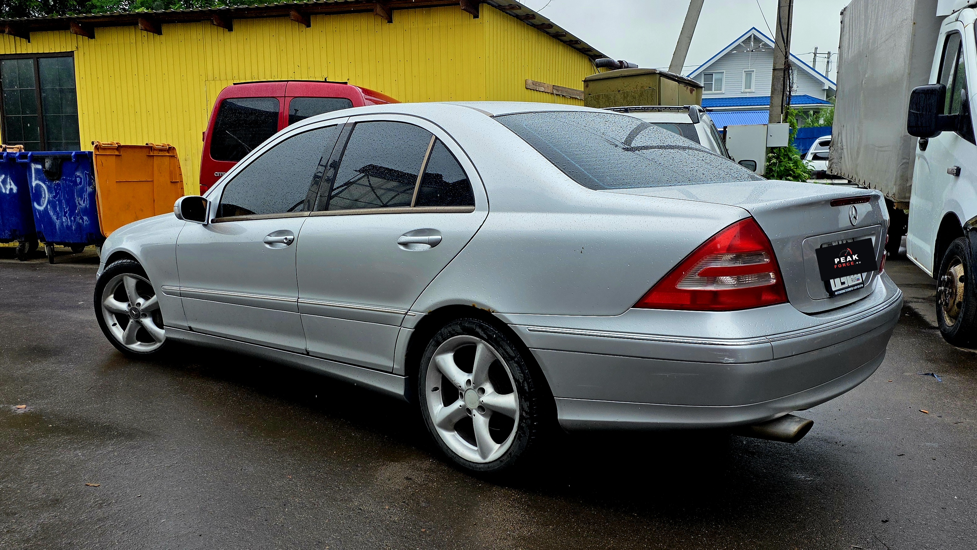 Mercedes-benz C320 W203  3.2 — чип-тюнинг Stage 1, PEAKFORCE