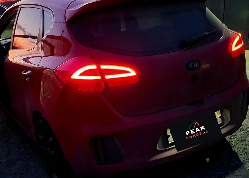 Kia Ceed jd GT 1.6T — чип-тюнинг Stage 1, PEAKFORCE