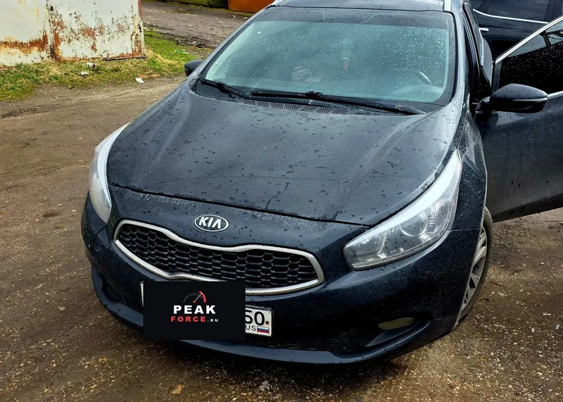 Kia Cee'd JD 1.6 — чип-тюнинг Stage 1, PEAKFORCE