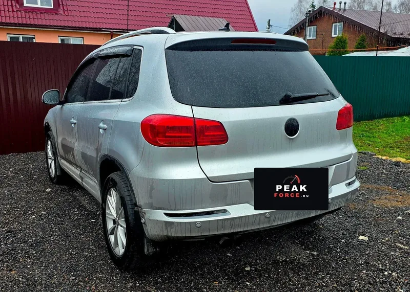 Volkswagen Tiguan 2.0 TSI — чип-тюнинг Stage 1, PEAKFORCE